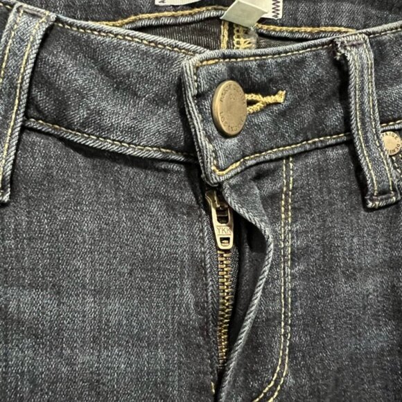 PAIGE Dark Blue Verdugo Ankle Skinny Jeans - Picture 3 of 8